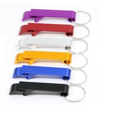 Aluminum Bottle Opener Key Ring