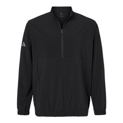 Adidas® Men's Stretch Woven Half-Zip Pullover Sweater