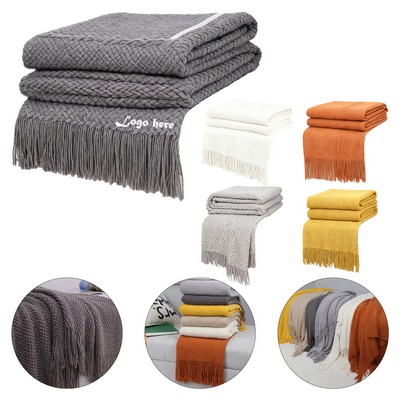 Corn Kernel Cord Blanket Nap Blanket